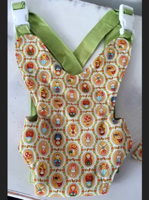 baby doll carrier & nappy bag handmade