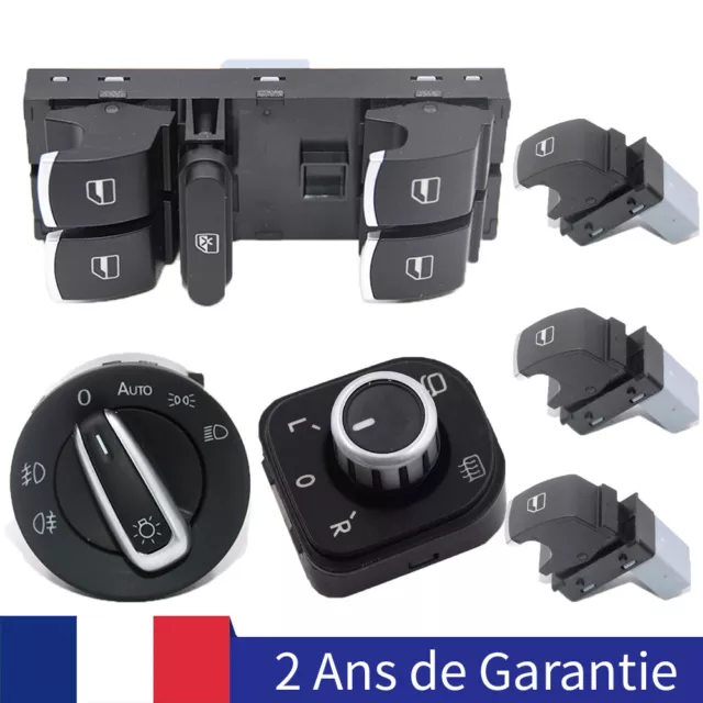 6 bouton Interrupteur Lève-vitre pour VW Passat B6 CC Golf MK6 Jetta 5ND959855