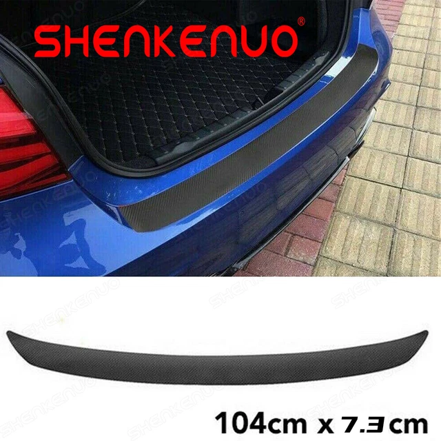 for car Rear Boot Trunk Bumper Protector Guard Trim Cover Sill Lip 4D