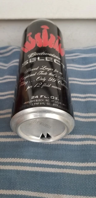 24Oz  Budweiser Select  Alumnum Beer Can Cans Empty Gar Fr