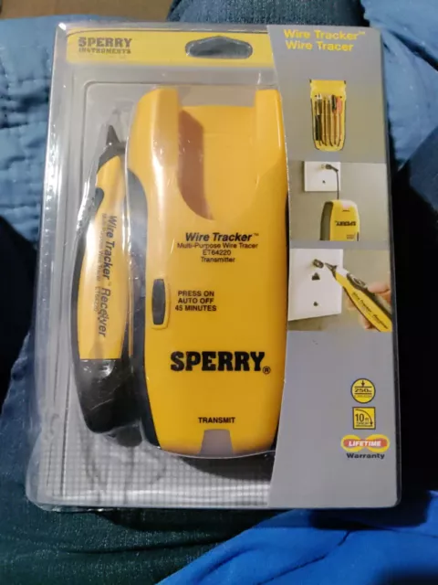 Brand New Sperry Instruments Wire Tracker Multi Purpose Wire Tracer ET64220 NIP