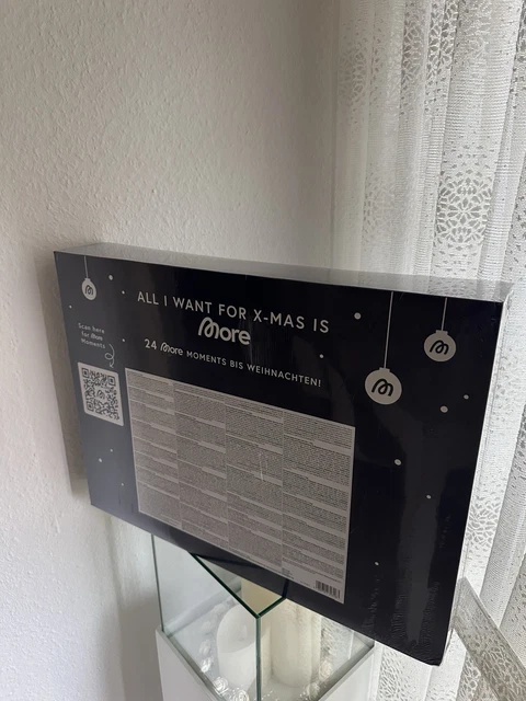 MORE NUTRITION Adventskalender 2025 Limited Edition NEU 