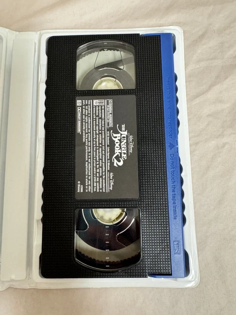 WALT DISNEY THE Jungle Book 2 VHS Tape Blue Shell Clamshell Case £7.25 ...