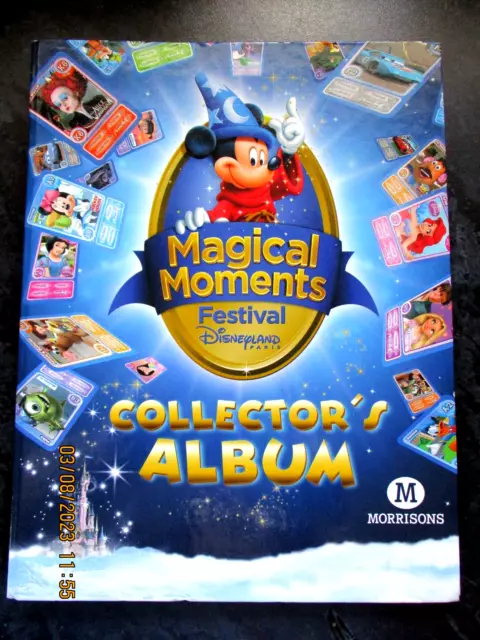 Magical Moments Festival Disneyland Paris Collector's Album & Cards - see pics Q