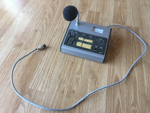 KENWOOD MC-85 コミュニケーションマイクロフォン KENWOOD MC-85 MC85 MC 85 Desk Microphone For USE With Ham Radio 8