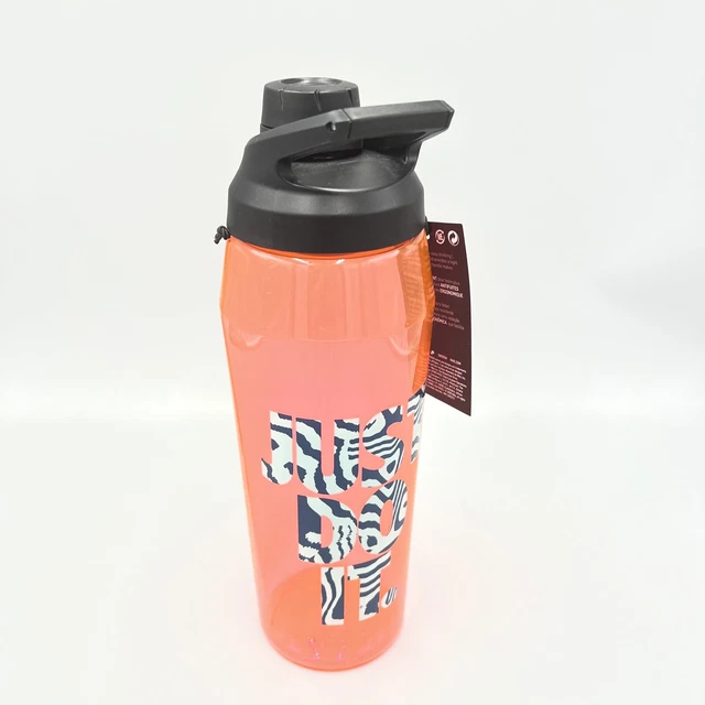 Nike Hypercharge Chug Water Bottle. Just Do It Workout/Training BPA Free, 32oz. Nike Hypercharge Chug Water Bottle. Just Do It Workout/Training BPA Free, 32oz.