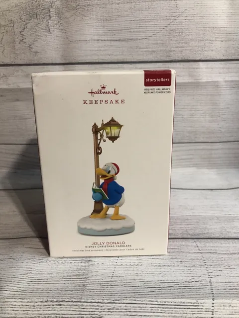 Hallmark Keepsake 2018 - Jolly Donald - Disney Christmas Carolers NIB