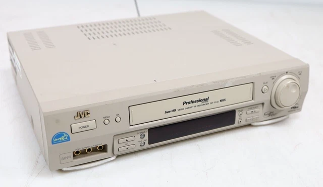 JVC HR-S5000U SUPER VHS Hi-Fi Stereo Video Registratore a Cassette VCR JVC HR-S5000U SUPER VHS Hi-Fi Stereo Video Registratore a Cassette VCR