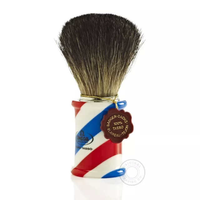 Omega 6736 Pure Badger Hair Shaving Brush