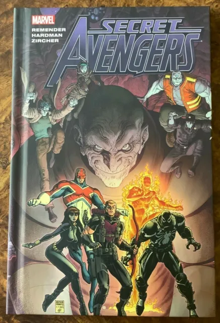 Secret Avengers Vol 1 HC Rick Remender Venom Hawkeye Black Widow Human Torch