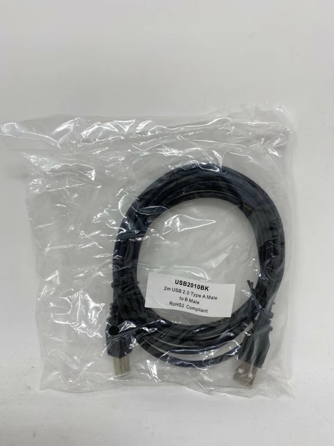 1.8M USB Cable V2.0 Type A to Type B For Scanner Printer 2M (OFFERS WELCOME)