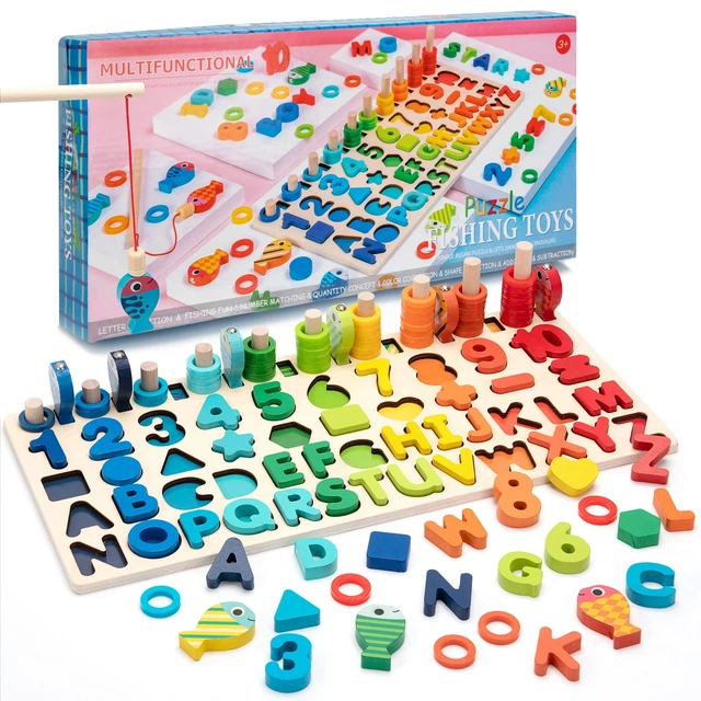 Syiu Giochi ontessori 3 4 5 6 Anni, Giochi Educativi con Carte