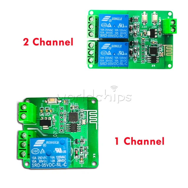 ESP8266 DC5V WIFI Relay Module 1/2 Channel Wireless Board IOT APP