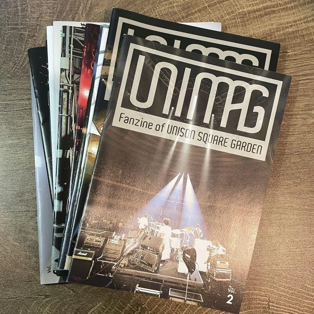 UNISON SQUARE GARDEN - UNISON UNIMAG 会報誌vol.2.3.4.5.6 UNISON SQUARE GARDEN Unimag Vol 212 Set Music s Magazines