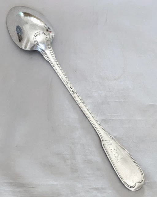 Cuillère à Ragoût En Argent Massif - Fermiers Généraux - Paris XVIIIe (1781-1789)