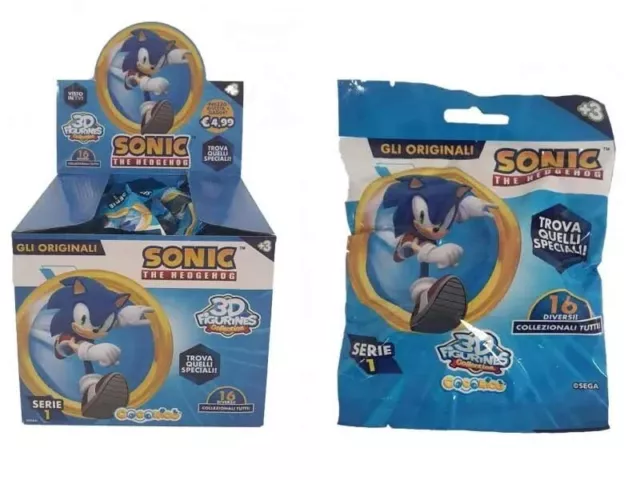 Sonic Bustina Personaggi 3D Scala 1:6 15872