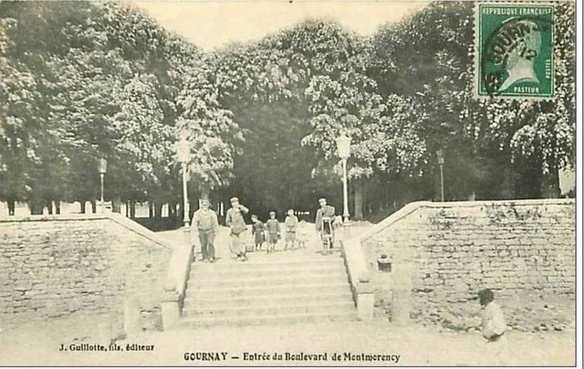 76.Gournay En Bray.entree Du Bld De Montmorency