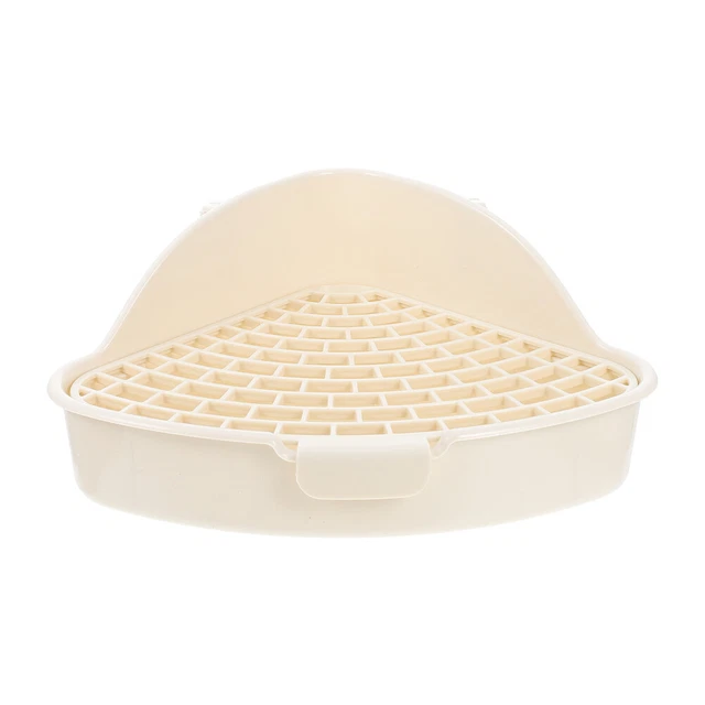 Rabbit Litter Pan Guinea Pigs Toilet Box Rabbit Toilet Cat Litter Tray Bedpan