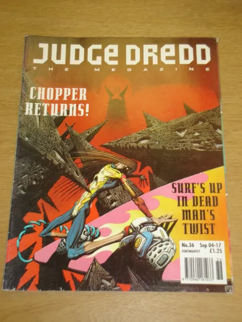 2000Ad Megazine #36 Vol 2 Judge Dredd*