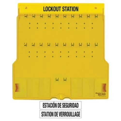 Master Lock 1484B Sku57557 Padlock Box20-Lock Covered Station Loto Unfilled