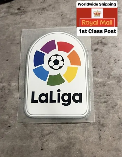 Offizielles La Liga LFP Fußball Shirt Arm Aufnäher/Abzeichen Spieler Größe 2016 - 2023