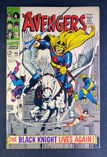 Avengers (1963) #48 VG/FN (5.0) 1st App Black Knight George Tuska Cover/Art