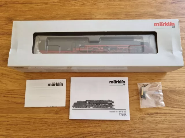 Märklin 37455 H0 Schwere Dampflokomotive BR 45 010 MFX Digital Sound in OVP