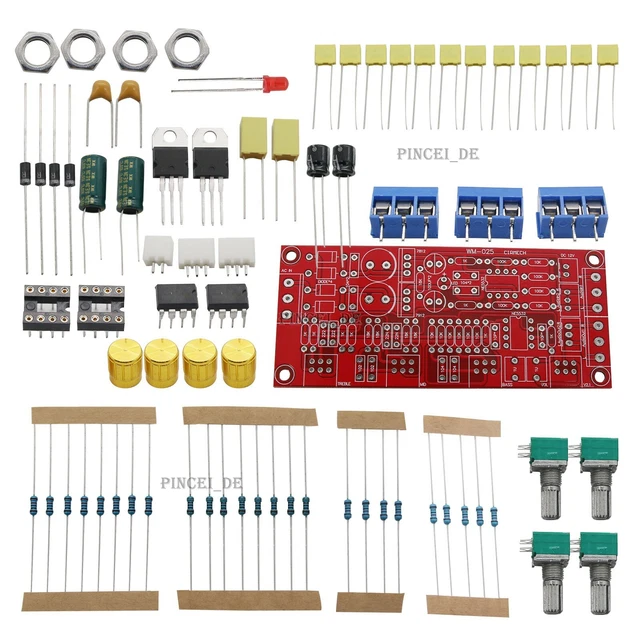 HIFI PREAMP PREAMPLIFIER Tone Board Kit Treble Alto Bass Volume
