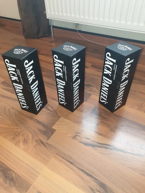 Jack Daniels Blechdosen Leer 3 Stück