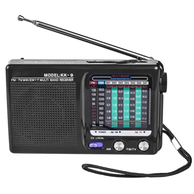 AM/FM/SW Portable Radio Operated for Indoor, Outdoor & Emergency Use Radio k