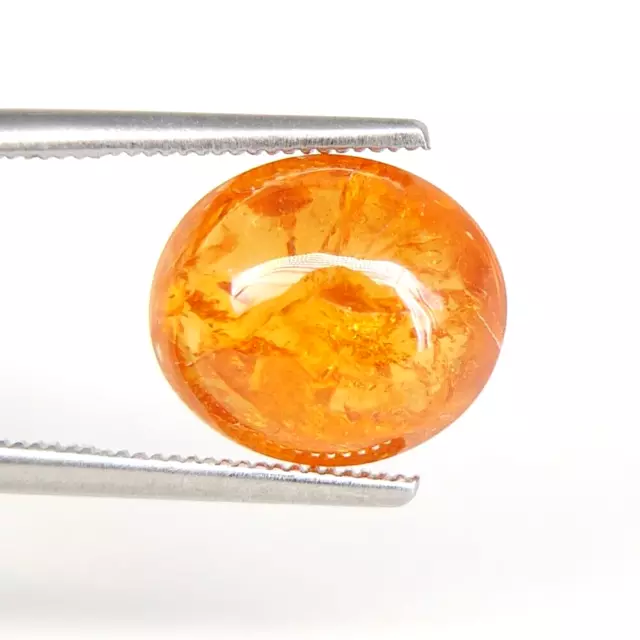 SHOLA Echt 5,85 Ct Natürlicher Orange Spessartin Mandarin Granat aus Namibia