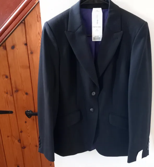NEXT Women's Tailored Jacket 96% wool-Fine pinstripe-NEW/TAGS PETITE 10 RP£89.99