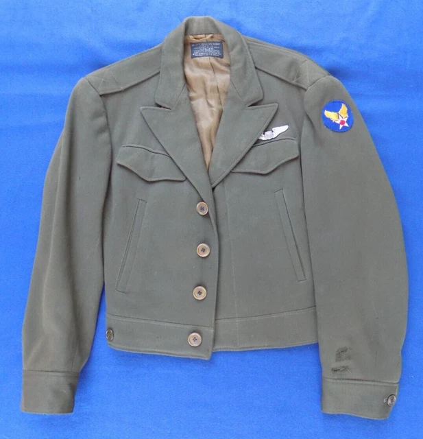 ORIGINAL WWII US Army Air Corps B-13 Officers Flight Jacket W/ Pilot ...