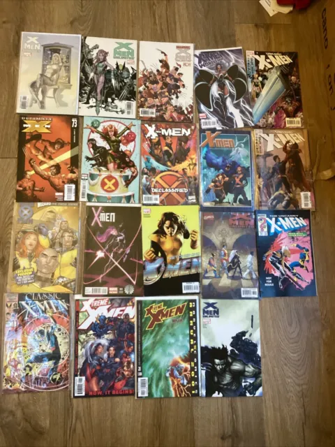 19 X XMEN Comics Mixed Collection Bundle Joblot