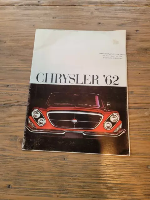 1962 Chrysler Sales Brochure