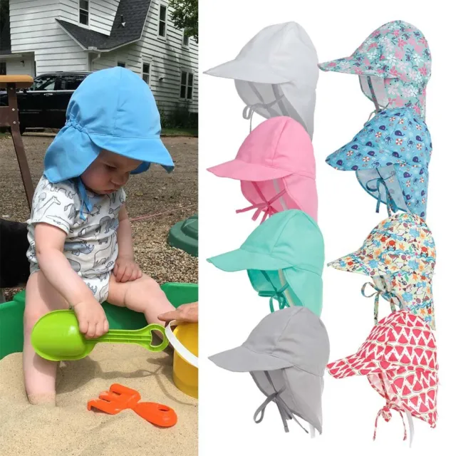 Cappello da sole bambino bambina cappello estivo spiaggia cappello legionario cotone 0-5 anni bambini
