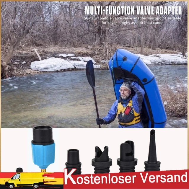 Paddle Board Canoe Air Valve Pump Converter Rowing Boat Valve Adapter Kayak Part