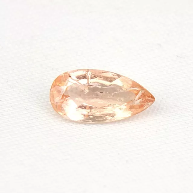 Shola Auténtico 1,24 CT Natural sin Tratar Naranja Imperial Topacio de Brasil