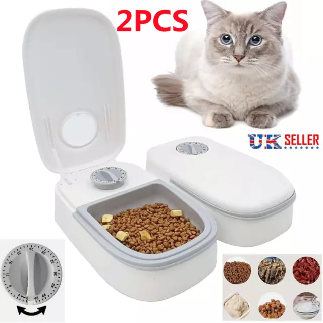 Dispenser Smart Cat Food Dispenser Automatic Pet Feeder Timer Bowl Auto Feeder