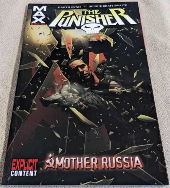 The Punisher Vol. 3 Mother Russia Trade Paperback TPB - Marvel MAX Comics The Punisher Vol. 3 Mother Russia Trade Paperback TPB - Marvel MAX Comics