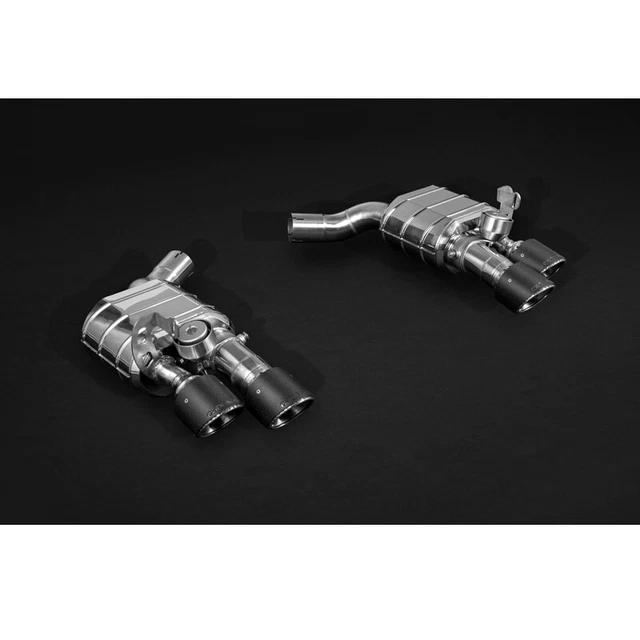 Capristo Valved Exhaust + Mid-Pipes & CB Tips Porsche Panamera 971 Turbo/Turbo S