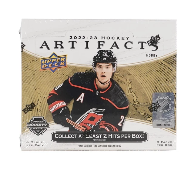 2022-23 Upper Deck Ud Artifacts Hockey Factory Sealed 8 Pack Hobby Box Nhl