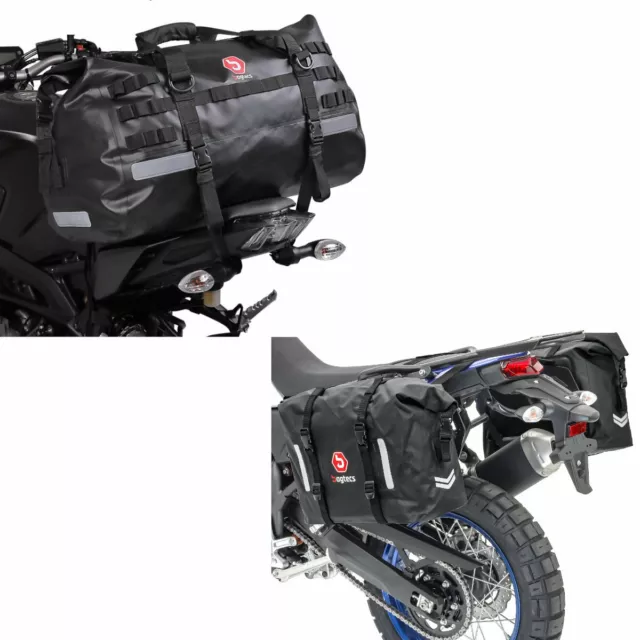 Motorrad Hecktasche für Drybag Bagtecs XF30 Wasserdicht Volumen 30l