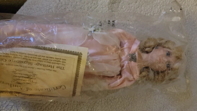 Heritage Signature Collection Porcelain Doll Butterfly Princess  No box..F