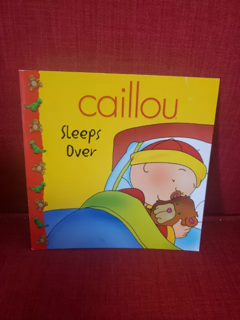 Caillou book lot of 5 children's paperback books.