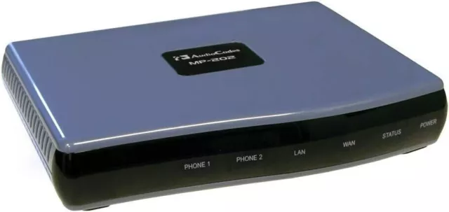 AudioCodes MP202B/2FXs Analog Media Gateway  mp-202b voip nuovo mai utilizzato