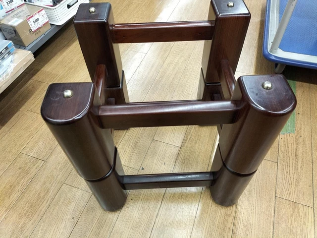 ONKYO AS-2001 SPEAKER Stand Pair Set Wood Monitor 2001