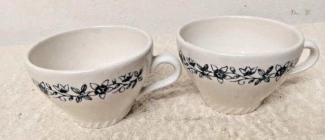 5 TASSES ET sous tasses, Salins France, Primrose Bordier Paris, vers 1950 EUR 108,00 - FR