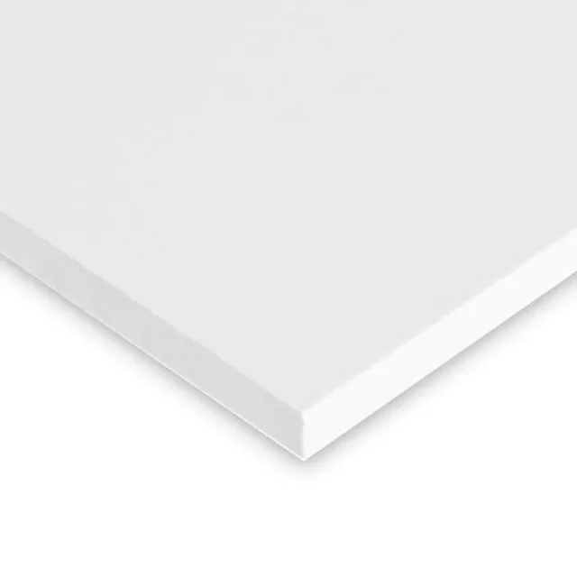 1.5" x 3.5" x 7", PTFE Teflon Plastic Sheet, White 2