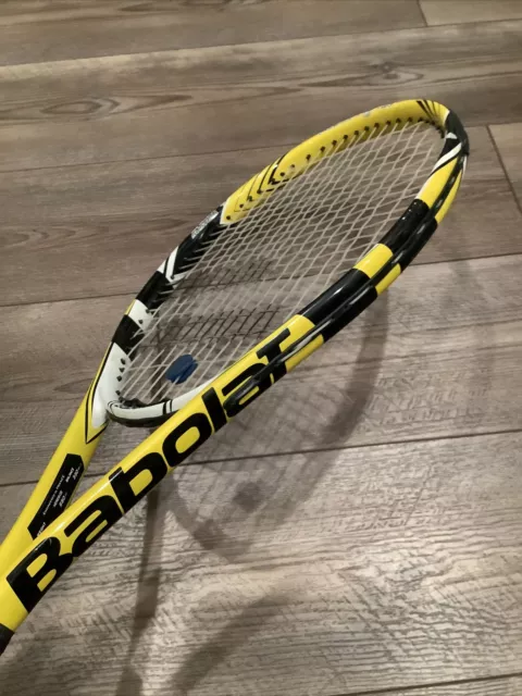 Babolat Contact Team Tennis Racquet Grip Yellow & Black Needs Grip